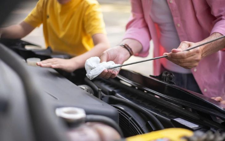 How often should I check my car's oil?