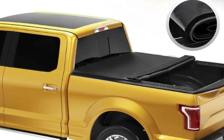 YITAMOTOR Soft Roll Up Tonneau Cover 